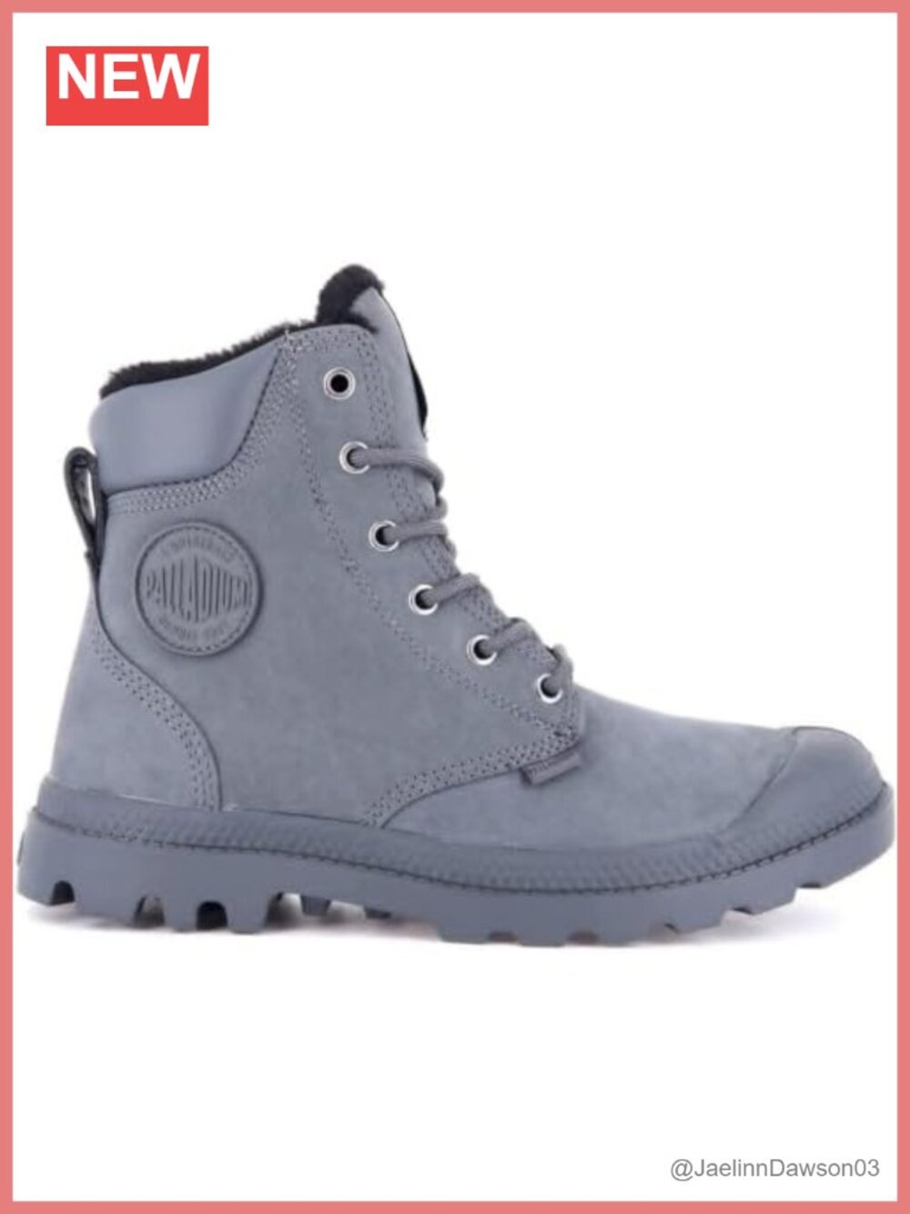 Pampa Sport Cuff WPS Boot Waterproof Nubuck Leather Shearling Lined Unisex